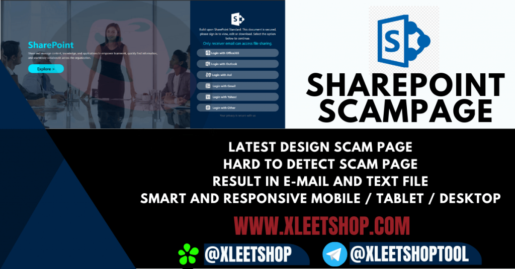 sharepoint scam page